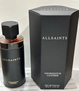 Allsaints SHOREDITCH LEATHER Eau De Parfum Spray 3.4 oz / 100 ML  Unisex NEW - Picture 1 of 3