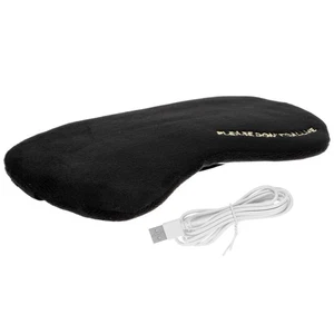 1 Set USB Heating Eye Mask Steam Warm Eyes Mask Temperature Adjustable Sleeping - Picture 1 of 12