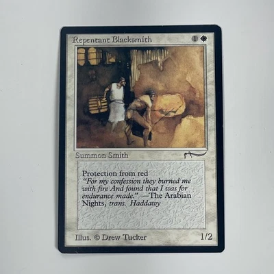 Magic the Gathering MTG REPENTANT BLACKSMITH (X1) Arabian Nights - Image 1 of 4