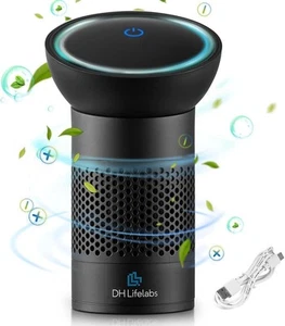 DH Lifelabs Sciaire Portable Air Purifier | USB Powered | Ions + Filter Open Box - Picture 1 of 6
