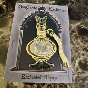 Owlcrate June 2025 Enchanted Elixirs Pin Inspired By The Poison Study - Picture 1 of 5