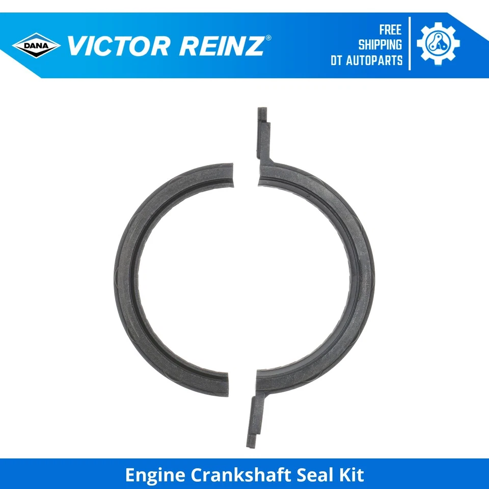 For 1966-68 Pontiac Parisienne 4.1L Engine Crankshaft Seal Kit Rear Victor Reinz - Image 1 of 1