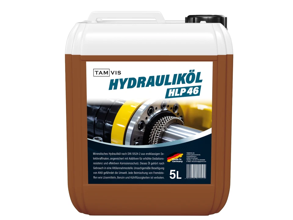 TAMVIS 5 L Hydrauliköl HLP 46 ISO VG 46 nach DIN 51524 Teil 2 Kanister 5 Liter ANGEBOT