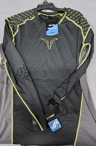 BAUER BASE LAYER PREMIUM GRIP CREW TOP SENIOR BLK XL - Picture 1 of 5