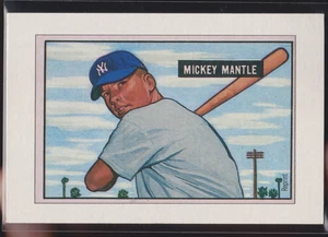 Mickey Mantle 1989 Bowman Reprint Inserts #5 New York Yankees - Bild 1 von 2