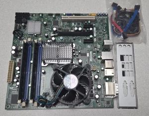 INTEL DQ45CB mATX Motherboard, E75000 CPU. 4GB DDR2 RAM, IOP HSF BUNDLE - Imagen 1 de 10