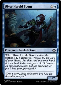 River Herald Scout C The Lost Caverns of Ixalan 72 NM - Picture 1 of 2