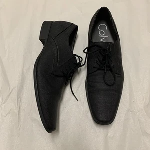Calvin Klein black dress shoes style Size 10 Men - Benton - Brodie Oxford - Picture 1 of 9