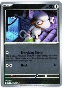 Pokemon Smeargle Common Reverse Holo PFL 080/094 NM - Imagen 1 de 2
