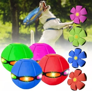 2023 Haustier Spielzeug Fliegende Untertasse Ball für Hunde Flying Strange Magic Stomp Untertassenkugeln - Bild 1 von 18