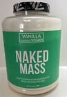 NAKED Nutrition Naked Mass - Vanilla Vegan Weight Gainer - 8Lb Bulk, GMO Free