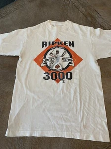 Vintage Cal Ripken Baltimore Orioles Tshirt Limited Edition 3000 Milestone Lar - Picture 1 of 4