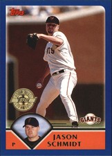2003 (GIANTS) Topps Home Team Advantage #473 Jason Schmidt