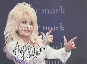 DOLLY PARTON AMERICAN ACTRESS SINGER REPRINT SIGNED 8"X11". #21 - Picture 1 of 1
