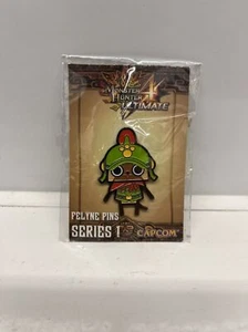 Monster Hunter 4 Ultimate FELYNE SERIES 1 PIN CAPCOM NEW - Picture 1 of 3