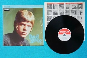 DAVID BOWIE Debut 1967 DERAM DES 18003 1st Vinyl Lp Psych STEREO Shrink GLAM POP - Picture 1 of 12