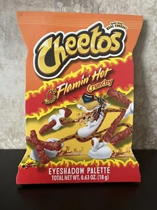 Lidschatten Palette Cheetos Limited Edition 12 Farbtöne Mirror Flamin Hot Crunchy - Bild 1 von 8
