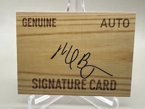 MICHAEL BURGESS 2008 The Autograph Card Company AUTOGRAPH #Bat1 -Hagerstown Suns - Picture 1 of 2