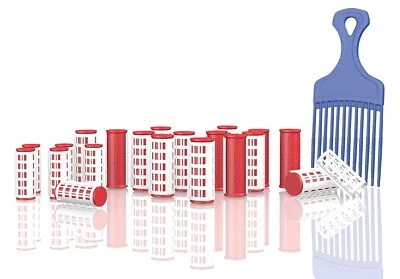 Natürliche Locken und beeindruckendes Volumen mit Thermo Lockenwickler & Kamm - Bild 1 von 3