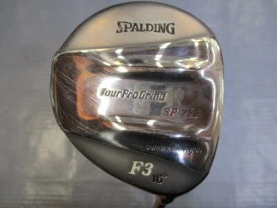 Spalding TOUR PROGRIND SP-222 Fairway Wood 3W Original Carbon (S) #597 Golf - Image 1 of 4