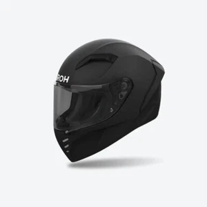 CASCO INTEGRALE 22.06 AIROH CONNOR COLOR MATT BLACK NERO OPACO - Foto 1 di 2