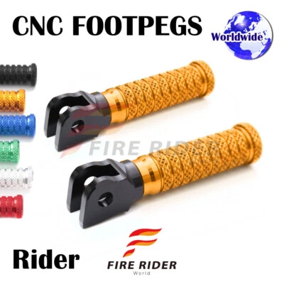 Reposapiés CNC delanteros POLE para Yamaha FZ1 /S Fazer 06-16 07 08 09 10 11 Foto 1 de 4