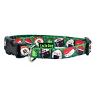 EcoWeave Small Dog Collar - Sushi - (15cm-30cm)- for dogs up to 13.5kg