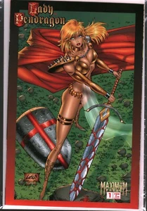Maximum Press Lady Pendragon Comic Book Issue #1 (1996) Hiogh Grade - Picture 1 of 1