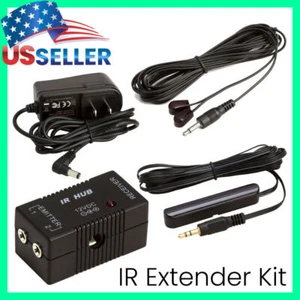 IR Repeater Kit Extender Infrared Remote Control System 2 Emitters 1 Receiver - Picture 1 of 6
