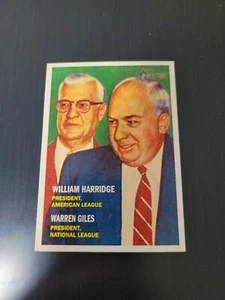 2006 Topps Heritage #100 W.Harridge/W.Giles - Foto 1 di 2