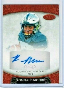 2021 SAGE Aspire Rondale Moore Bronze Auto Rookie RC - Picture 1 of 1