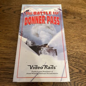 Die Schlacht um Donnerpass VHS Schneezug Eisenbahn Video Vintage Gebühr Versand - Bild 1 von 13