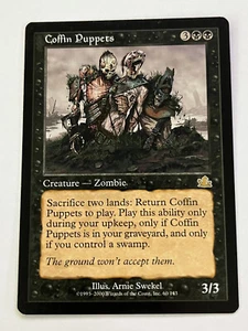 1x MTG - Coffin Puppets - Prophecy - NM - Picture 1 of 2