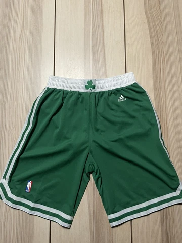 Adidas Boston Celtics Charm Stitched NBA Basketball Shorts Cover