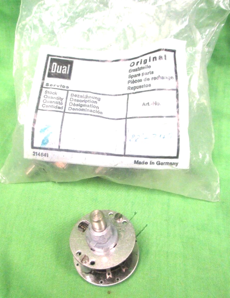 DUAL CS 701 TURNTABLE TURN SWITCH  2 POLES  SCARCE NEW /OLD/STOCK NEVER MOUNTED - Image 1 of 3