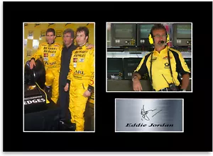 Eddie Jordan F1 Team Signed Photo Display Mount Poster A4 Wall Art Print - Picture 1 of 1