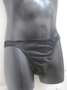 Ropa interior negra ultra transparente sexy para hombre talla mediana - Imagen 1 de 8