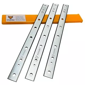 FOXBC 12.5-Inch Planer Knives for DeWalt DW734 Benchtop Planer - Set of 3 - Picture 1 of 4