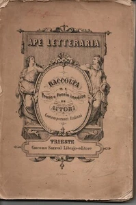 LX A2 - 1868 - RACCOLTA DI POESIE E RACCONTI INEDITI - Saraval editore Trieste - Foto 1 di 2
