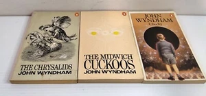 3 x John Wyndham VINTAGE PBs CHRYSALIDS Cuckoos CHOCKY (1970s/1980s) Sci Fi - Picture 1 of 10