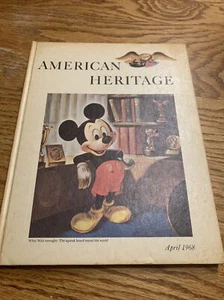 American Heritage ~ April 1968 ~ Volume XIX No. 3 ~ Walt Disney ~ Mickey Mouse - Picture 1 of 4