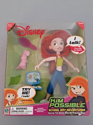 Figura de acción parlante Disney Kim Possible School Day Adventures nueva en caja *ver fotos* Foto 1 de 4