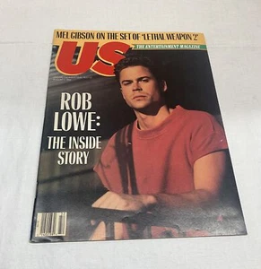 Vintage US Weekly Magazine Rob Lowe The Inside Story August 7 1989 Vol 3 No 108 - Picture 1 of 3