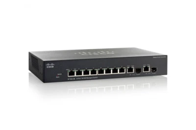 Cisco SF302-08 8-Port 10/100 Managed Switch with Wings - No PSU - Image 1 of 2