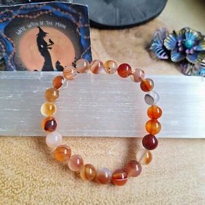 Sardonyx Bracelet Crystal Gift For Him Jewellery For Her - Picture 1 of 11