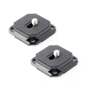 Placa de cámara de liberación rápida de 38 mm 2 piezas para soportes tipo Arca y clip para el hombro - Imagen 1 de 8
