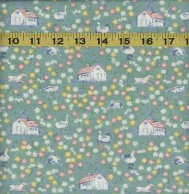 BTHY Sewing Circles 30's & 40's Brackman & Thompson Let Us Patch Club Green Moda - Image 1 of 3