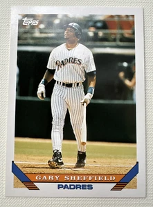 ⭐🦄 1993 Topps - Gary Sheffield #140 Miami Marlins MLB Baseball Card - Picture 1 of 2