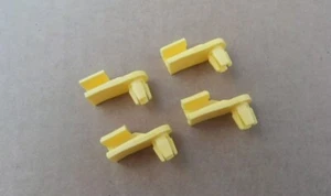 4 TAIL GATE LATCH HANDLE ROD CLIPS! FOR 1980-2017 F-150 F-250 F-350 PICKUP ETC - Foto 1 di 1