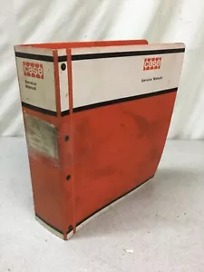 OEM CASE W7 Series E Loader Factory SERVICE MANUAL Shop Repair Overhaul - Picture 1 of 5